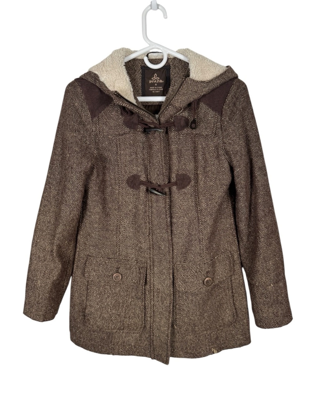 prAna Megan Jacket in Espresso, Size XS